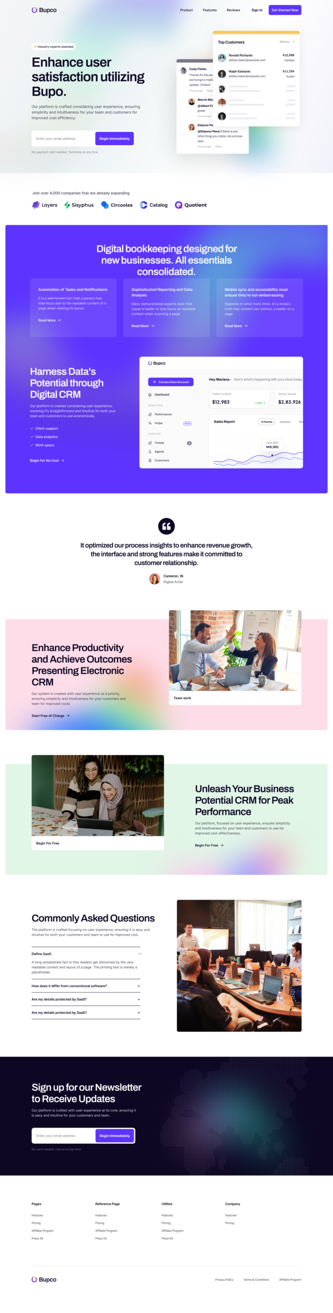 Bupco Home Page