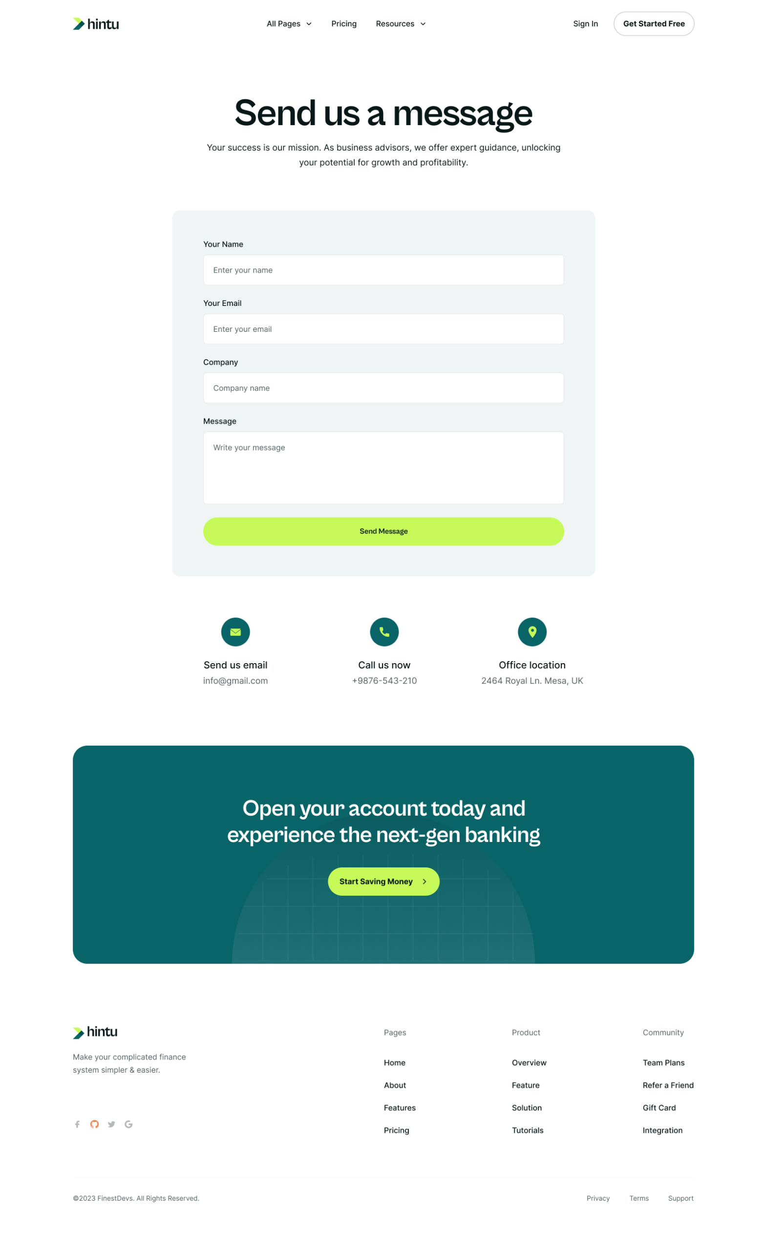 Contact