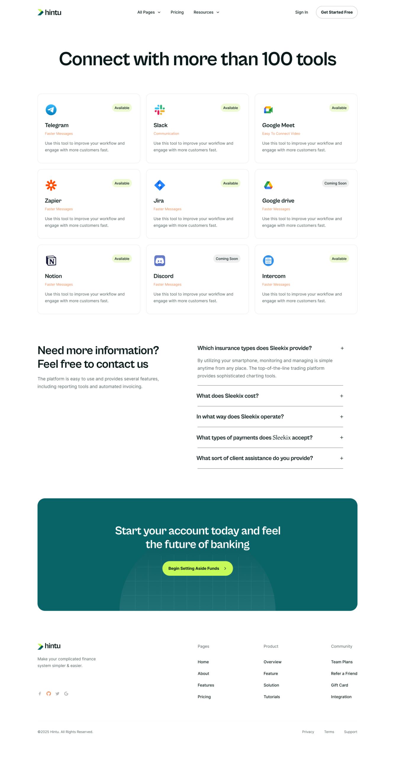 Integrations